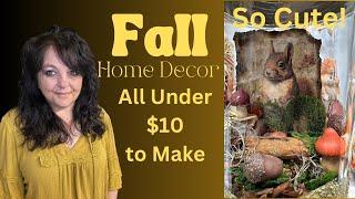 Cute New Fall DIYs  Using Dollar Tree Materials