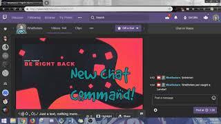 Pokemon Twitch Chat Command Using Streamlabs Chatbot