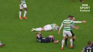 andrew davies tackle on scott brown - davies horror tackle on brown |