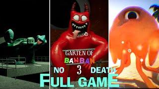 Garten of Banban 3 FULL GAME Walkthrough - NO DEATHS (4K60FPS) No Commentary