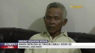 Kakek 65 Tahun Cabuli Siswi SD