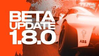 RENNSPORT BETA UPDATE 1.8.0 | New Features & New Car !