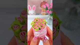 Aesthetic mini Gift idea. Amazing pink roses #gift #rose
