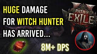 Path of Exile 2: Strongest Witch Hunter build I've played so far.  Nerf bat survivor.