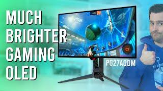 The Brightest WOLED Gaming Monitor - Asus ROG Swift OLED PG27AQDM Review