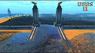 STAR WARS ARMY INVADE SAMURAI CASTLE | Ultimate Epic Battle Simulator 2 | UEBS 2