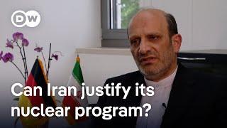 Iranian ambassador claims nuclear enrichment for 'dignity' | DW News
