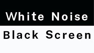 White Noise with Black Screen | Sleep Sounds | No Ads | Study, Focus, Calm & Peaceful Rest