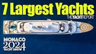 The $3 MILLION Charter! | Largest Superyachts at The Monaco Yacht Show | MYS2024