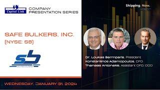 Safe Bulkers, Inc. (SB) Update & Outlook - Capital Link Presentation Series | 1.31.24