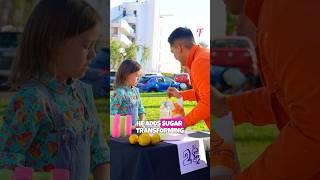 A Stranger Saved Her Lemonade Stand In The Best Way! #shorts
