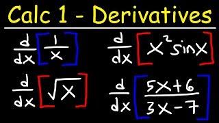 Calculus 1 - Derivatives