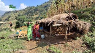 Beautiful Nepali Mountain Village Traditional life of Nepal |Most Peaceful And Relaxing Village Life