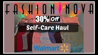 Fashion Nova 30% Off & Walmart Self-Care Haul + Fractured Elbow SAVING WITH SHANIQUA