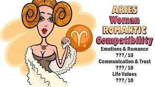 ARIES Woman ROMANTIC Compatibility with all  Zodiac Signs