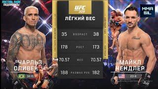 UFC 309: Оливейра  vs   Чендлер Лучшие Моменты Чарльз Оливейра vs Майкл Чендлер