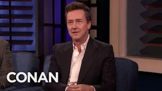 Edward Norton Assembled An A-List Cast For "Motherless Brooklyn" | CONAN on TBS