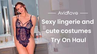 Avidlove | Try On Haul with jakarabella | Cute  Lingerie & Costume for 2022