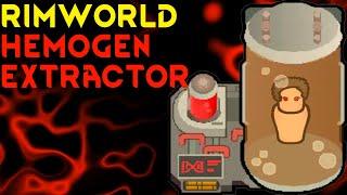 Hemogen Extractor: The Ultimate (Fairly Evil) Solution for Raider Management - Rimworld Mod Showcase