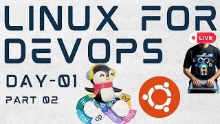 Part-2: The LinuxTutorial for DevOps and DevSecOps [2025] | Full DevOps Tutorials for Beginners