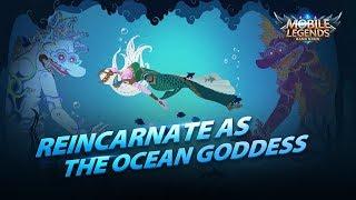 Reincarnate as the Ocean Goddess| New Hero | Kadita Trailer | Mobile Legends: Bang Bang!