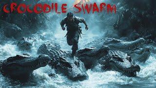 Crocodile Swarm  Horror Movie  Dangerous expedition among hungry crocodiles  Best movies to watch