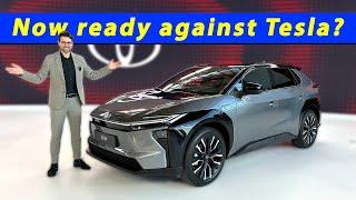 Updated Toyota bZ4X - now an alternative to the Model Y?