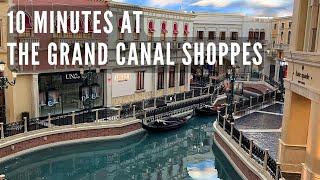 10 Minutes Early Morning Live Grand Canal Shoppes at The Venetian Resort Las Vegas