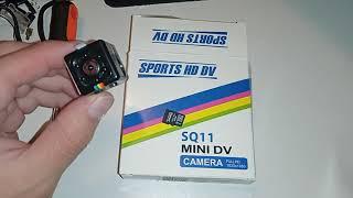 Sports HD DV SQ11 Mini DV camera Full HD 1080p - TEARDOWN - dead battery