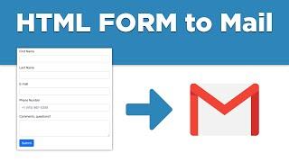 Create a Working Contact Form in HTML that emails you (w/ spam prevention too!)