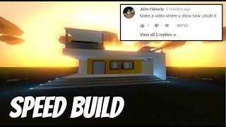 Unturned | How do I actually make 4.0 styled houses | Speed Build