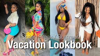 SPRING/SUMMER VACATION LOOKBOOK | ( PRETTYLITTLETHING , SHEIN )