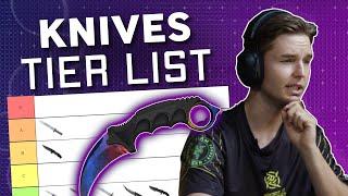 NIP Dev1ce's CS:GO Knife Tier List! 