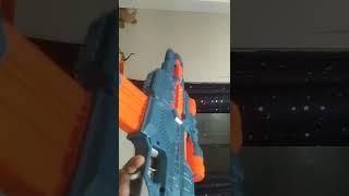 Nerf elite 2.0 phoenix assembled into a giant sniper rifle