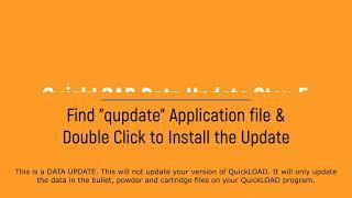 QuickLOAD.co.uk - Data Update installation user video 02/04/2024