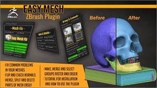 Easy Mesh Plugin For ZBrush by Artistic Squad