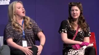 Leigh Bardugo & Maureen Johnson at the Edinburgh International Book Festival