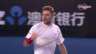 TENNIS - Australian Open 2014 - Stan Wawrinka VS Novak Djokovic (1/4 final Highlight)