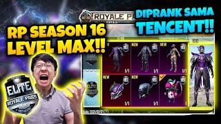 TENCENT NGEPRANK!! KITA UPGRADE RP SEASON 16 LEVEL 100!! | PUBG MOBILE