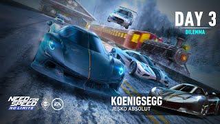 Need For Speed: No Limits | 2024 Koenigsegg Jesko Absolut (Winter Pursuit - Day 3 | Dilemma)