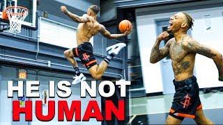 INSANE One Foot Dunks By Pro Dunker Jordan Southerland!!