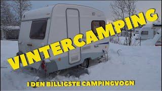 Vintertesten - Vega 365 (Danmarks billigste campingvogn)