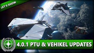 4.0.1 PTU, RAUMSCHIFF UPDATES & MECHANIKER MISSIONEN ⭐ STAR CITIZEN [Let's Show] Deutsch/German