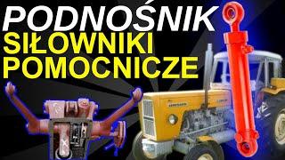 Ursus C- 360 | Regeneracja podnośnika | Montaż siłowników pomocniczych |