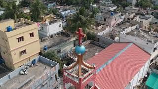 chirala Johnpet Church areal view