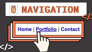 [HTML-Tutorial-12] nav Element | Navigation | Web Development for Beginners