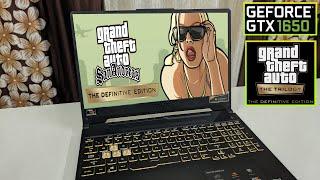 GTA San Andreas Definitive Edition [GTA Trilogy] - GTX 1650 - Ryzen 5 4600H - Asus Tuf A15 