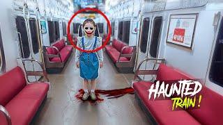 STUCK ON HAUNTED TRAIN With ANOMALIES.. (Platform 8)