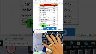 Visualize Data in Seconds! Use This Excel Data Bar Shortcut Like a Pro #ExcelTips #DataVisualization