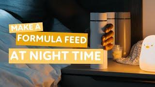 Make a baby formula feed at night with RapidCool™ | Nuby UK